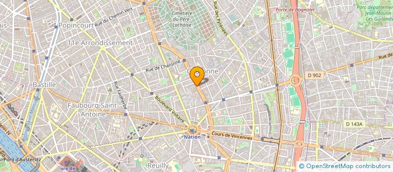 localisation de l'entreprise MONSIEUR KEVIN BOULIS  PARIS