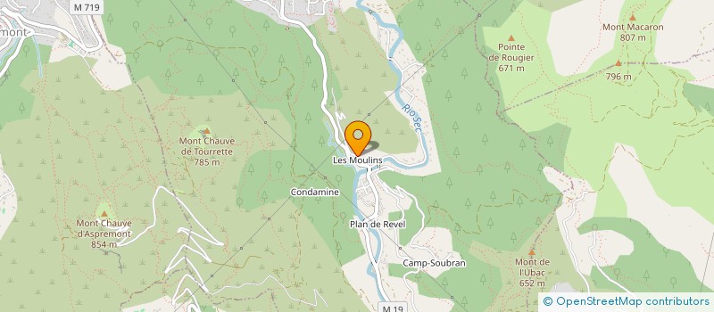 localisation de l'entreprise MONSIEUR KEVIN BOUNAKALA  TOURRETTE-LEVENS