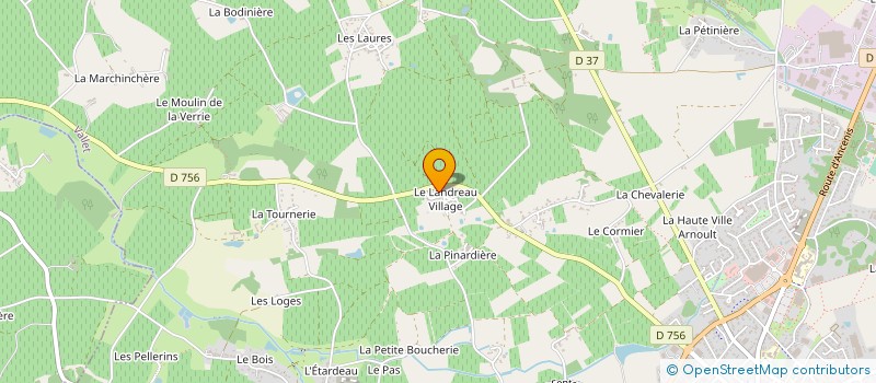 localisation de l'entreprise MONSIEUR KEVIN BOURGEOIS à VALLET