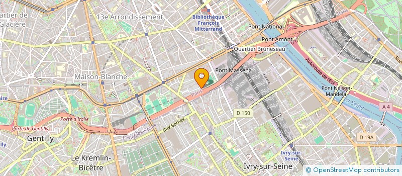 localisation de l'entreprise MONSIEUR KEVIN BOUSSOUGOU MBINA  PARIS