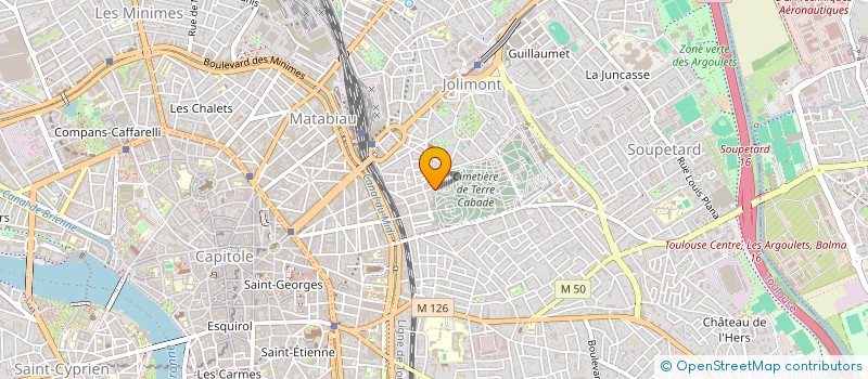 localisation de l'entreprise MONSIEUR KEVIN BOUTELEUX à TOULOUSE