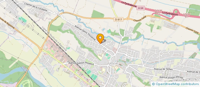 localisation de l'entreprise MONSIEUR KEVIN BOYER  LESCAR