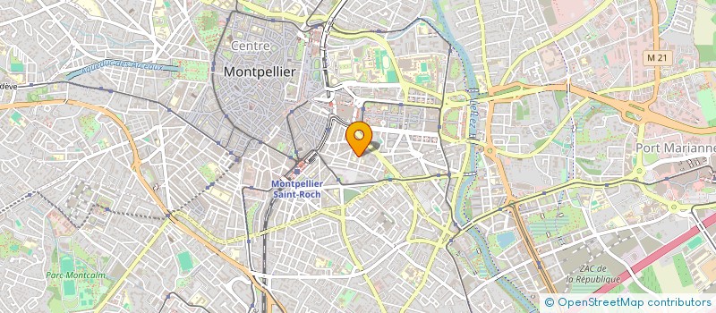 localisation de l'entreprise MONSIEUR KEVIN BRENNE  MONTPELLIER