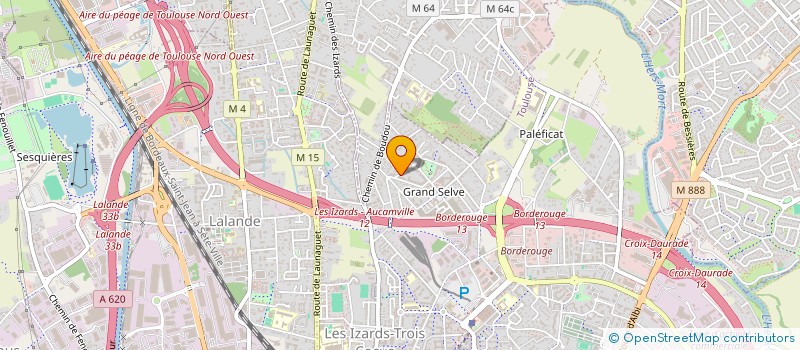 localisation de l'entreprise MONSIEUR KEVIN BRETHES  TOULOUSE