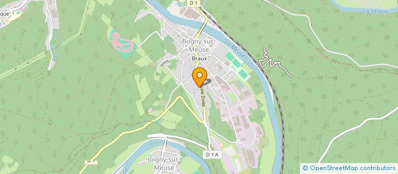 localisation de l'entreprise MONSIEUR KEVIN BRIAND  BOGNY-SUR-MEUSE