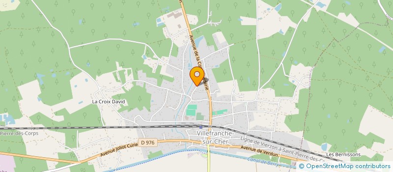 localisation de l'entreprise MONSIEUR KEVIN BRISSAC  VILLEFRANCHE-SUR-CHER