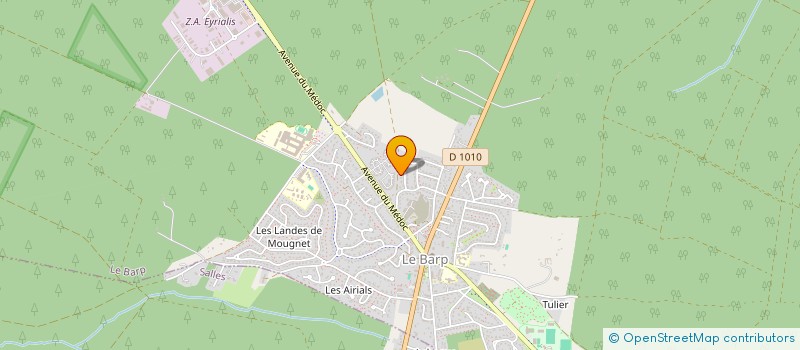 localisation de l'entreprise MONSIEUR KEVIN BROHAN  LE BARP