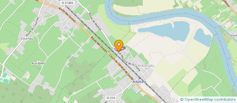 localisation de l'entreprise MONSIEUR KEVIN BRUAND  ARBANATS