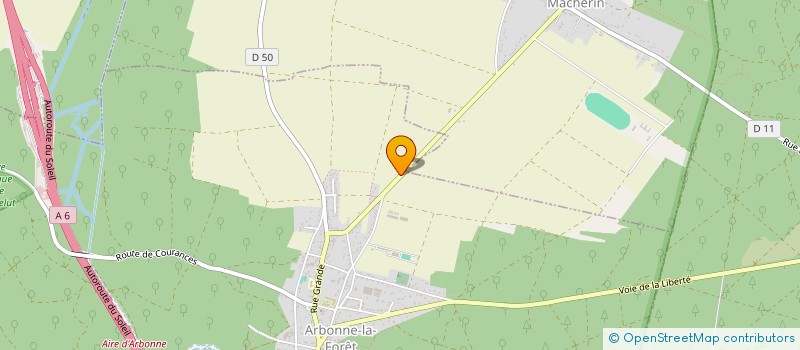 localisation de l'entreprise MONSIEUR KEVIN BRUNEAU  ARBONNE-LA-FORET