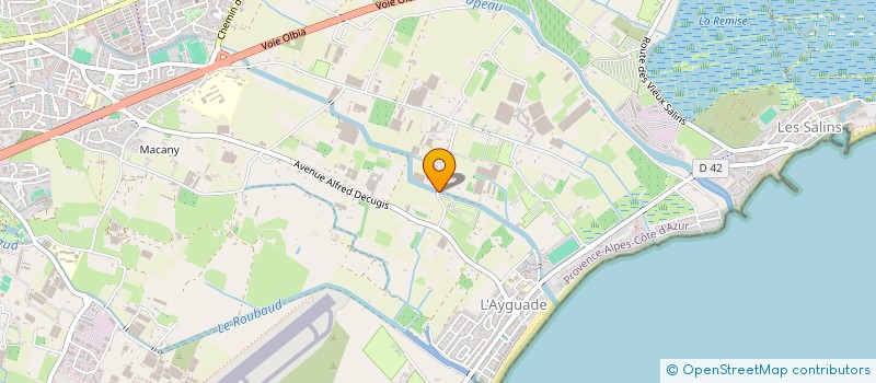 localisation de l'entreprise MONSIEUR KEVIN BRUNETTO à HYERES