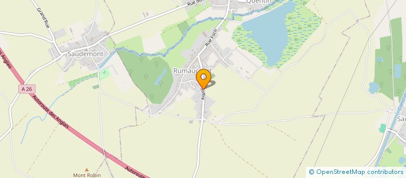 localisation de l'entreprise MONSIEUR KEVIN BRUNISHOLZ  RUMAUCOURT