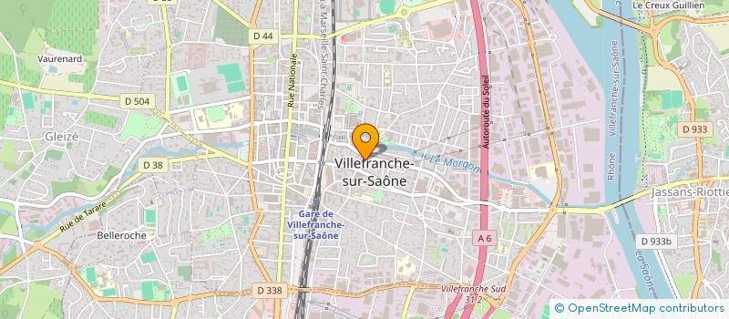 localisation de l'entreprise MONSIEUR KEVIN BRY  VILLEFRANCHE-SUR-SAONE