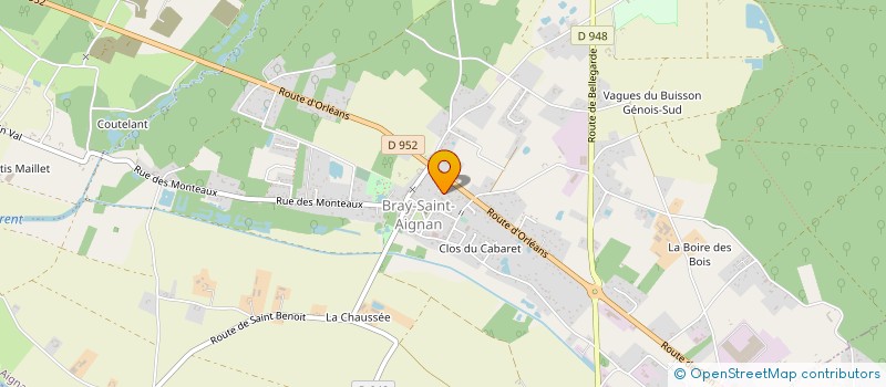 localisation de l'entreprise MONSIEUR KEVIN BUNEL à LES BORDES