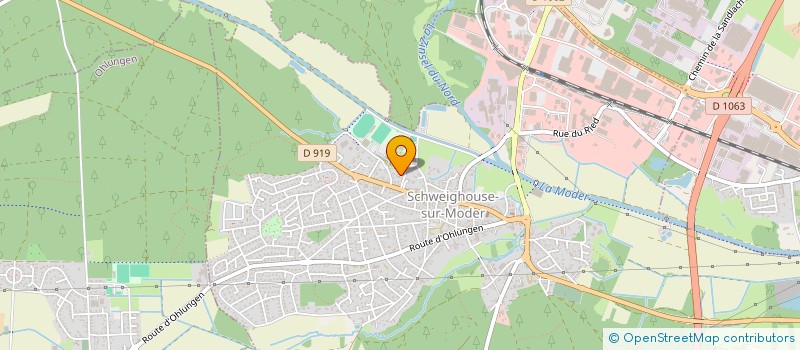 localisation de l'entreprise MONSIEUR KEVIN BURGER  SCHWEIGHOUSE-SUR-MODER