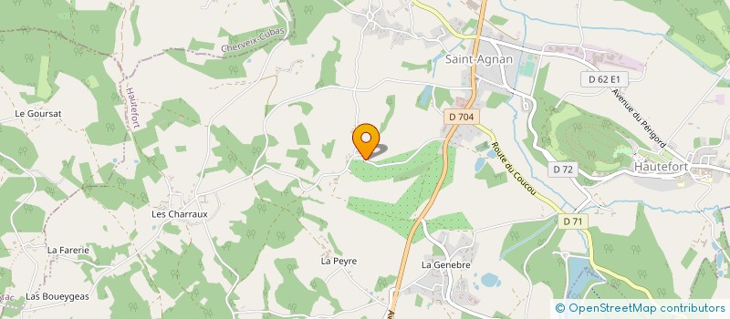 localisation de l'entreprise MONSIEUR KEVIN BUTEZ  EYZERAC