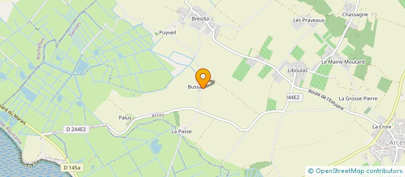 localisation de l'entreprise MONSIEUR KEVIN CAILLAUD à ARCES
