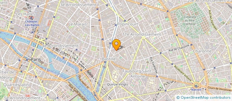 localisation de l'entreprise MONSIEUR KEVIN CALDERON  PARIS