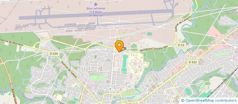 localisation de l'entreprise MONSIEUR KEVIN CAMBRONERO  MONT-DE-MARSAN