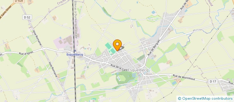 localisation de l'entreprise MONSIEUR KEVIN CAMPAGNIE  ZEGERSCAPPEL