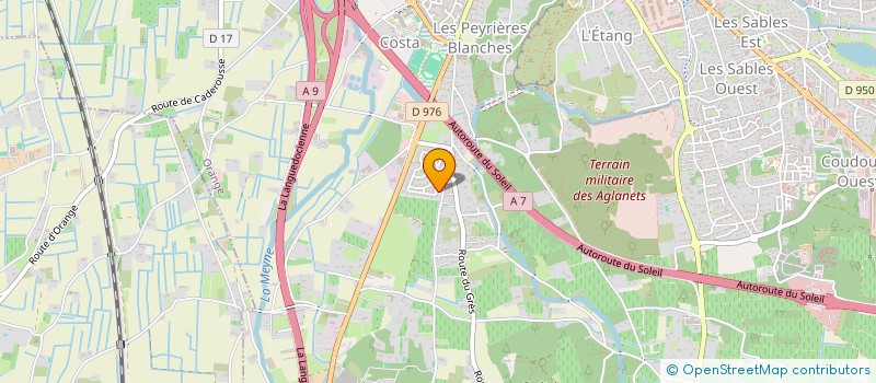 localisation de l'entreprise MONSIEUR KEVIN CAMPANA-COUTEL  ORANGE