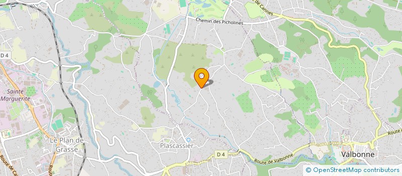 localisation de l'entreprise MONSIEUR KEVIN CANAVESE  CHATEAUNEUF-GRASSE