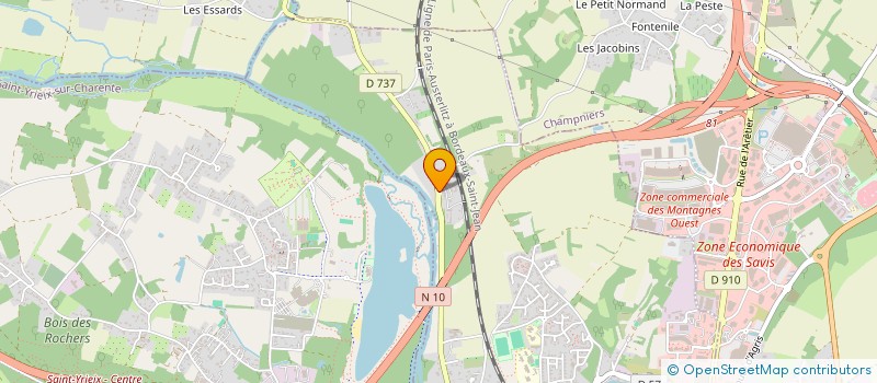 localisation de l'entreprise MONSIEUR KEVIN CANIT  GOND-PONTOUVRE