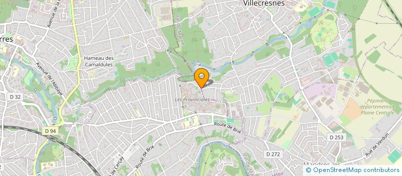 localisation de l'entreprise MONSIEUR KEVIN CAPELLE  VILLECRESNES