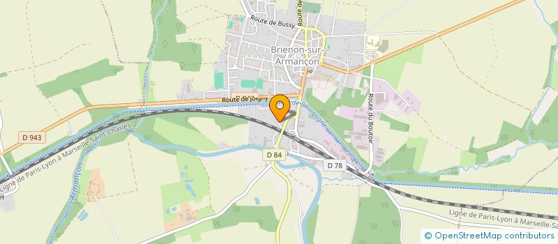 localisation de l'entreprise MONSIEUR KEVIN CAPELLO  BRIENON-SUR-ARMANCON