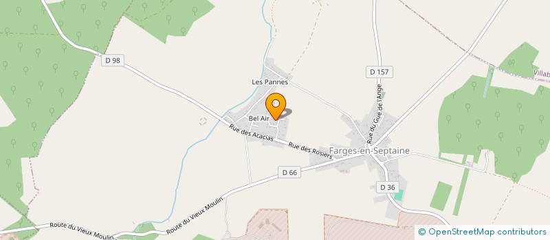 localisation de l'entreprise MONSIEUR KEVIN CAPO à FARGES-EN-SEPTAINE