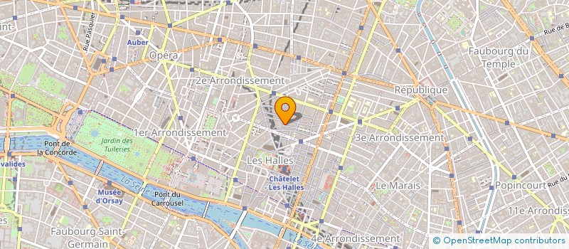 localisation de l'entreprise MONSIEUR KEVIN CAPRINI  PARIS