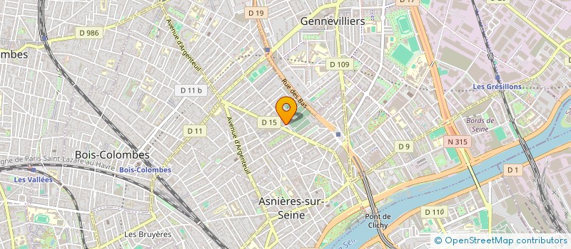 localisation de l'entreprise MONSIEUR KEVIN CARADEC à ASNIERES-SUR-SEINE