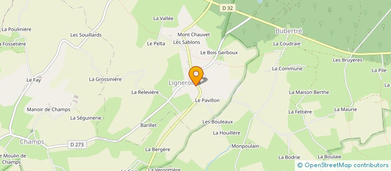localisation de l'entreprise MONSIEUR KEVIN CARPENTIER à LA VENTROUZE
