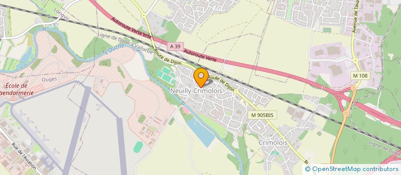 localisation de l'entreprise MONSIEUR KEVIN CARRASCO  NEUILLY-CRIMOLOIS