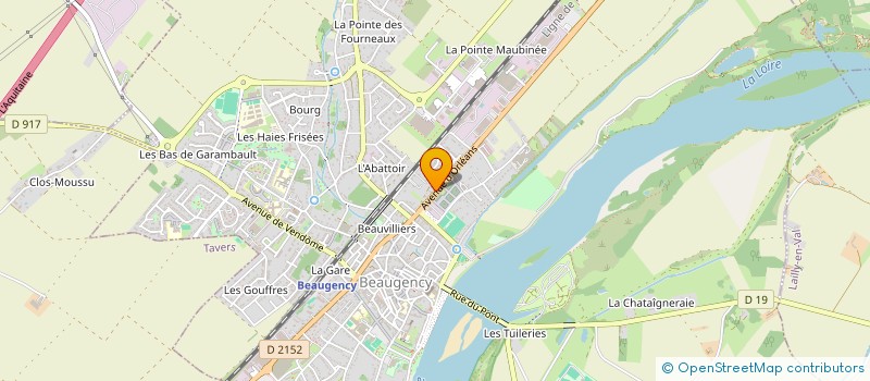 localisation de l'entreprise MONSIEUR KEVIN CARRE à BEAUGENCY
