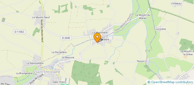 localisation de l'entreprise MONSIEUR KEVIN CASADO  SAINT-CHRISTOPHE