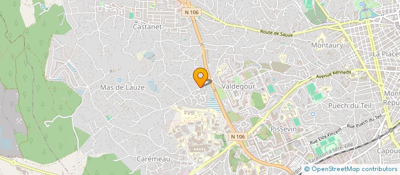 localisation de l'entreprise MONSIEUR KEVIN CAYRIER  NIMES