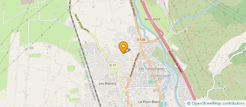 localisation de l'entreprise MONSIEUR KEVIN CERDA  SALON-DE-PROVENCE