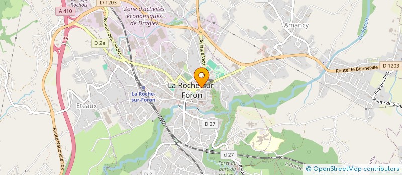 localisation de l'entreprise MONSIEUR KEVIN CHAFFIN à LA ROCHE-SUR-FORON