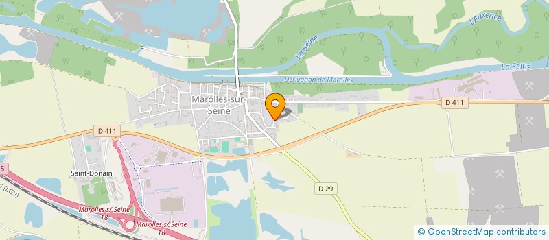 localisation de l'entreprise MONSIEUR KEVIN CHARLES  MAROLLES-SUR-SEINE