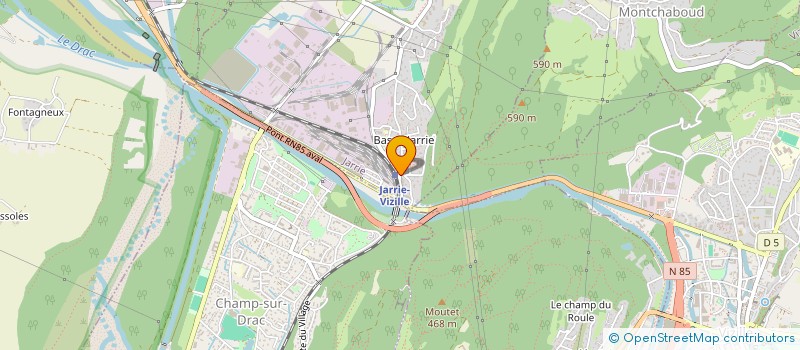 localisation de l'entreprise MONSIEUR KEVIN CHARLES  JARRIE