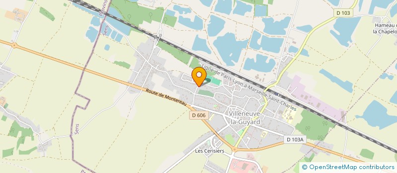 localisation de l'entreprise MONSIEUR KEVIN CHARRAY à VILLENEUVE-LA-GUYARD