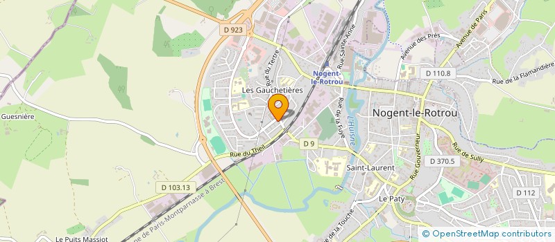 localisation de l'entreprise MONSIEUR KEVIN CHARTIER à NOGENT-LE-ROTROU