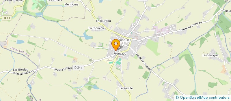 localisation de l'entreprise MONSIEUR KEVIN CHATAIN  BIOT