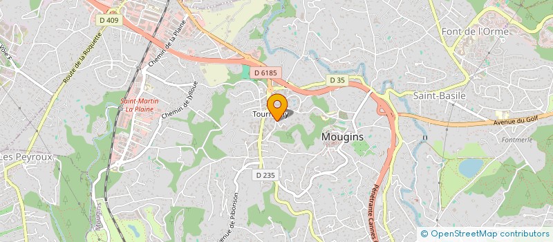 localisation de l'entreprise MONSIEUR KEVIN CHERIFI à MOUGINS