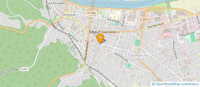 localisation de l'entreprise MONSIEUR KEVIN CHEVALIER à ELBEUF