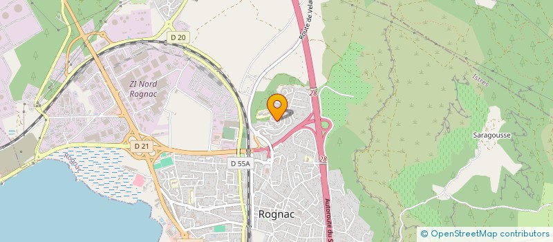 localisation de l'entreprise MONSIEUR KEVIN CHEVALIER  ROGNAC