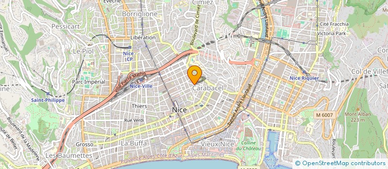 localisation de l'entreprise MONSIEUR KEVIN CHEVALIER à NICE