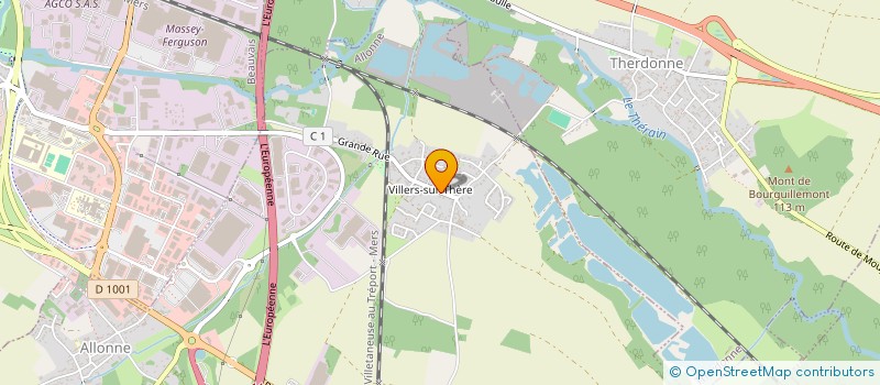 localisation de l'entreprise MONSIEUR KEVIN CHEVALLIER  SAINT-MARTIN-LE-NUD