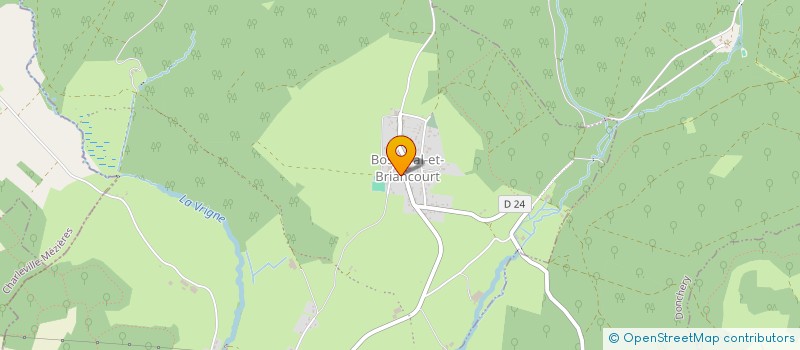 localisation de l'entreprise MONSIEUR KEVIN CHILLA  VRIGNE AUX BOIS