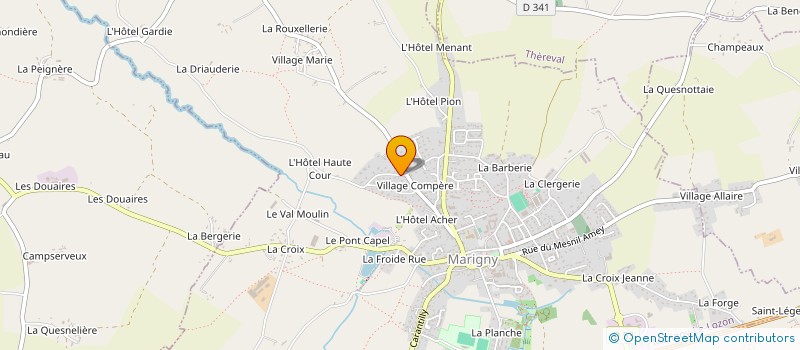 localisation de l'entreprise MONSIEUR KEVIN CHITEL  MARIGNY-LE-LOZON